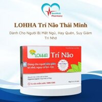 LOHHA Trí Não Thái Minh Dành Cho Người Bị Mất Ngủ Hay Quên Suy Giảm Trí Nhớ Tăng Lưu Thông Máu Hộp 30 viên