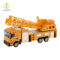 Lohobby 1: 64 Diecast Crane Lifter Xe tải Mô hình Đồ chơi Xe