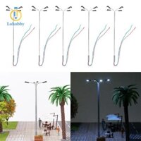 Lohobby 1: 75 / 1: 100 Mô hình đèn đường LED cột đèn