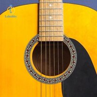 Lohobby Guitar Rosette Sticker, Thành phần đàn Guitar, Gỗ, Lớp khảm lỗ âm thanh, Rosette, Nhẫn, Phụ kiện, Miếng dán âm thanh đàn Guitar, Phụ kiện đàn Guitar