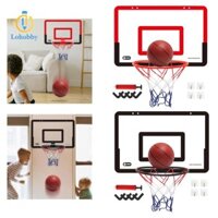 Lohobby Mini Bóng Rổ Vòng Bộ Đồ Chơi Bóng Rổ Đồ Chơi Sinh Nhật Phụ Kiện Tập Thể Dục Cho Trong Nhà Văn Phòng Bé Trai Quà Tặng