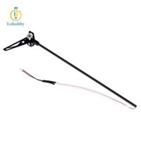 Lohobby RC Máy Bay Sợi Carbon Đuôi Động Cơ Phù Hợp Cho WLtoys V911S V966 XK Phần