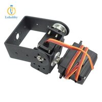 Lohobby Servo Motor Bracket 2 DOF Gimbal 2 MG996 Bộ Servo cho RC Robot Xe thông minh