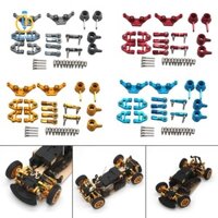 Lohobby Tỉ Lệ 1 / 28 RC Xe Kim Loại Bộ Dụng Cụ Nâng Cấp Trung Tâm Phía Sau Tàu Sân Bay Phía Sau Trên Kéo Thanh Lái Cho Wltoys K969 Xe Tải Bánh Xích