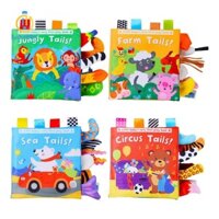 Lohobby Vải Phát Triển Sớm Mầm Non Đồ Chơi Học Tập Đồ Chơi Cho Trẻ Sơ Sinh Bé Gái