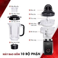 [LỖI 1 ÐỔI 1] Máy xay - vắt sinh tố đa năng 2in1 Masuto Blender MS-BL2C - Bảo Hành 12 Tháng