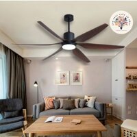 [Lõi Đồng 100%] Quạt Trần, Quạt Trần Đèn Lộc Phát 6 Số Đảo Chiều Chế Độ Hút Ẩm, Kết Hợp Chiều Sáng 3 Chế Độ