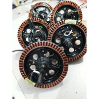 Lõi động cơ xe điện 800-1000W bi 6204 đều 2 bên