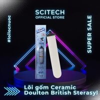 Lõi Gốm Ceramic Doulton British Steracyl 10 inch by Scitech - Lõi số 1 máy lọc nước Dr. Sukida, K Pro Series MT888 và máy lọc nước NanoRO Dùng thay thế lõi PP - Hàng chính hãng