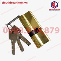 Lõi khoá 2 đầu chìa hiệu Huy Hoàng KIL3247 dùng cho nhôm Xingfa