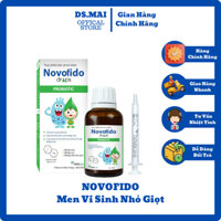 Lợi Khuẩn Probiotic Novofido Men Vi Sinh Dạng Nhỏ Giọt Cho bé Giúp Cải Thiện Hệ Vi Sinh Đường Ruột