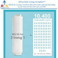 Lõi lọc 3 trong 1 EcoSphere Water Purifier 3 in 1 Cartridge
