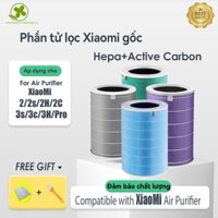 Lõi Lọc Không Khí lọc Xiaomi Air Purifier Filter 2/2S/2H/2C/3H/3C/3S/pro Bản quốc tế có chip RFID