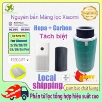 Lõi Lọc Không Khí lọc Xiaomi Air Purifier Filter 2/2S/2H/2C/3H/3C/3S/pro Bản quốc tế có chip RFID