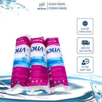 Lõi lọc nước Aqua số 1 2 3 cao cấp dùng cho hầu hết loại máy lọc nước loại bỏ cặn bẩn khử clo và các chất oxi hóa