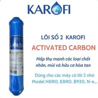 Lõi Lọc Nước Smax Duo Số 2 KAROFI OCB Nhỏ Than Hoạt Tính Dòng Cắm Nhanh - Hàng Chính Hãng