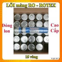 Lõi lọc RO, màng ROTEX đóng lon 15 vòng, quả lõi số 4 máy lọc nước hàng Xịn