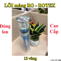 Lõi lọc RO, màng ROTEX đóng lon 13 vòng, quả lõi số 4 máy lọc nước hàng Tốt