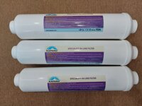 Lõi lọc than hoạt tính gáo dừa in-line T33 Kapano - Hàng chính hãng