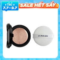 Lõi Phấn Nước Trang Điểm Mềm Mướt &amp; Dưỡng Trắng Da its Well plus Snail Calendula 333 Gold  CC Cushion SPF50PA Essence 15g