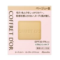 Lõi phấn phủ che khuyết điểm Kanebo Coffret D'or Nudy Cover Long Keep Pact UV SPF20.PA++ Nhật Bản