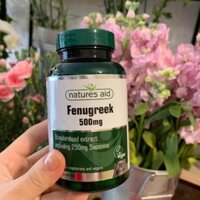 LỢI SỮA CỎ CÀ RI NATURES AID FENUGREEK 500MG 90 VIÊN