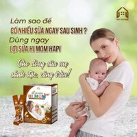 Lợi Sữa Himom 10gói +Bình nước cho bé, sữa mẹ về nhiều,nhanh,nhiều chất dinh sánh đặc, thơm mát,bé ti no,kích sữa,xổ sữa