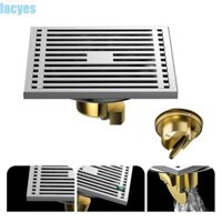 Lõi thoát nước sàn LACYES, Thoát nước sàn vòi hoa sen vuông bằng thép không gỉ, Khử mùi cống chống côn trùng Phòng chống mùi Khử mùi Bộ lọc thoát nước tắm