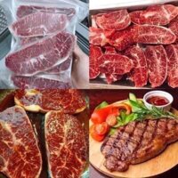 Lõi vai bò Mỹ 1kg 6 miếng nướng, làm steak