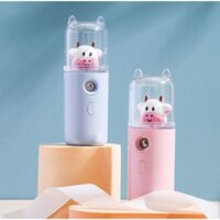 [Lolilamart.vn] Máy phun sương mini cầm tay, máy phun sương nano bò sữa, hỗ trợ tạo ẩm cho da