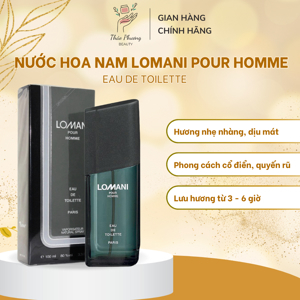 Nước hoa nam Lomani Pour Homme Eau de Toilette 100ml