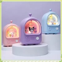 Lomhome❤ Con Heo đất Sanrio Hoạt Hình Hello Kitty Cinnamoroll Kuromi Đèn Ngủ Dễ Thương Quà Tặng Sinh Nhật Cho Trẻ Em ❤Lomhome