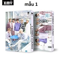 lomo bts valentine trắng