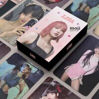 Lomo card idol BLACKPINK Lisa little heart 290623 set55