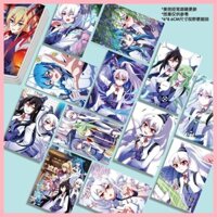 Lomo Card Our Master Brain Has Pit Laser Photocard 55 Tờ Phong Cách Mới Tự In Góc Tròn Cán Polaroid LOMO Card Sợi Phương Đông Cloud Seal Ngôi Sao Bay