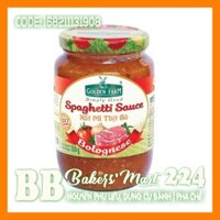 LỚN 820gr - Xốt Spaghetti Thịt BÒ Golden Farm - Hủ 820gr