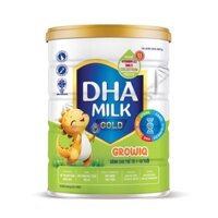 [Lon 900G] DHA MILK GOLD GROW IQ cho bé từ 1 đến 15 tuổi, Sữa phát triển chiều cao và trí não