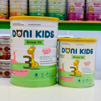 [Lon 900G] DONIKIDS Grow IQ cho bé từ 1 đến 15 tuổi, Sữa phát triển chiều cao và trí não