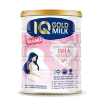 [Lon 900G] IQ GOLD MILK MAMA ÍT NGỌT GIÀU CHẤT XƠ GIÚP MẸ VÀ BÉ TĂNG CƯỜNG MIỄN DỊCH