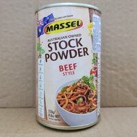 [Lon BÒ 250g] HẠT NÊM CHAY VỊ BÒ [Australia] MASSEL Stock Powder Beef Style