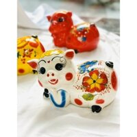 Lợn đất Bát Tràng, Heo đất tiết kiệm, Ống đựng tiền hình ngộ nghĩnh đáng yêu