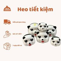 Lợn đất heo đất ống heo tiết kiệm - Gấu trúc panda - Bát Tràng