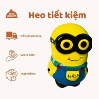 Lợn đất heo đất ống heo tiết kiệm minion cute dễ thương - Bát Tràng