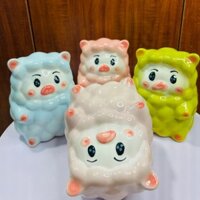 Lợn đất heo ông tiết- Cừu tiết kiệm- Làng gốm Bát Tràng