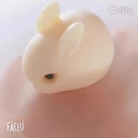 Lớn Kích Thước Nhỏ Mini Dễ Thương Thỏ Mousse Khuôn Bánh Silicon Khuôn Nướng Xà Phòng Handmade Khuôn Làm Kem Khuôn