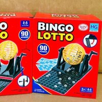 [Lớn Nhất]Bộ lồng cầu Lô Tô Quay Số trò chơi Tết dân gian Hot 2025 - Bộ đồ chơi xổ số lô tô quay số cao cấp