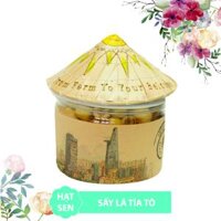 Lon nón lá - Hạt sen sấy lá tía tô Nam Xanh 100g (140g)