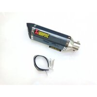 Lon pô akrapovic carbon lục giác siêu đẹp