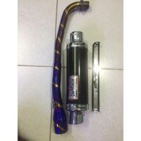 Lon Pô LeoVince kèm cổ Titan gắn xe Dream, Wave, Sirius, Cub