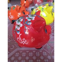 LỢN SỨ TIẾT KIỆM CHỮ TÀI LỘC ( ẢNH THẬT) CÓ 4 MÀU